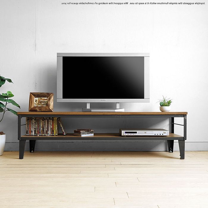 Wooden Tv Stands In Newest Joystyle Interior: 150 Cm Wide Oak Solid Wood Wooden Tv Stand Oak (View 5 of 20)