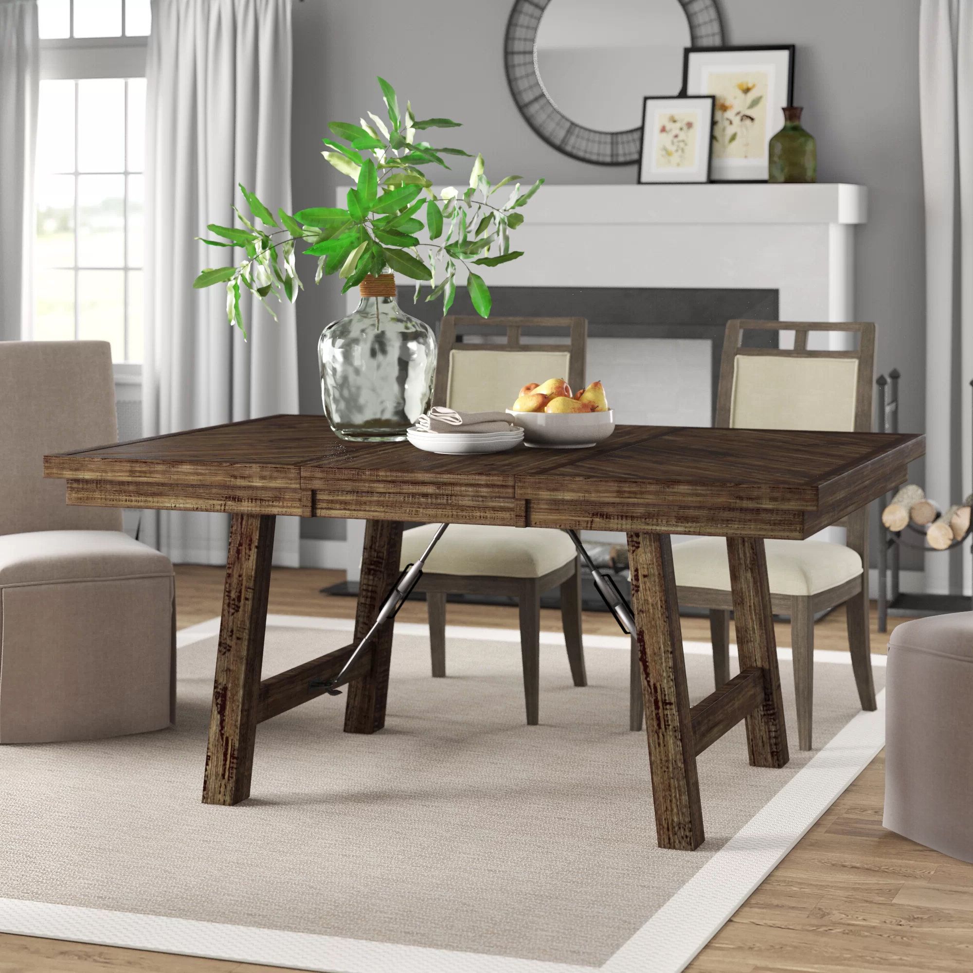 6 Seat Kitchen & Dining Tables You'll Love In  (View 19 of 20)