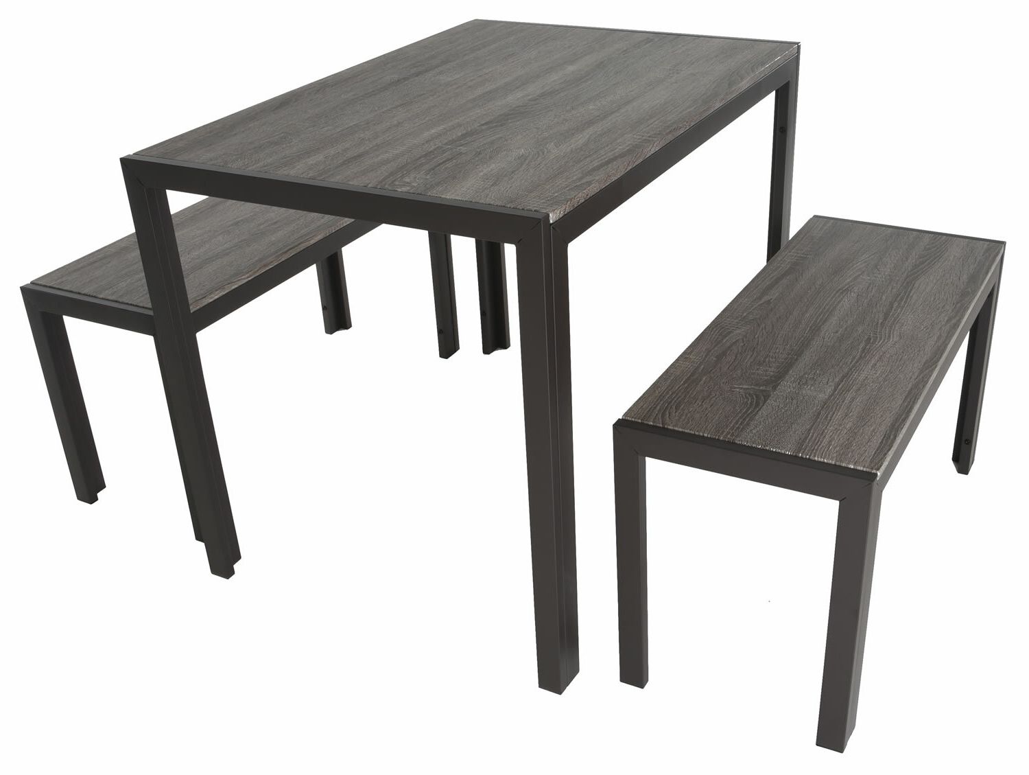 Baillie 3 Piece Dining Sets Within Famous Maloney 3 Piece Breakfast Nook Dining Set (Photo 15 of 20)