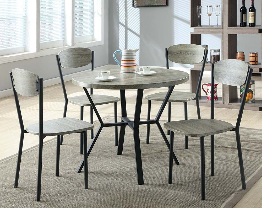 Blake 5 Piece Dinette Set $188 American Freight 36" Table (View 15 of 20)