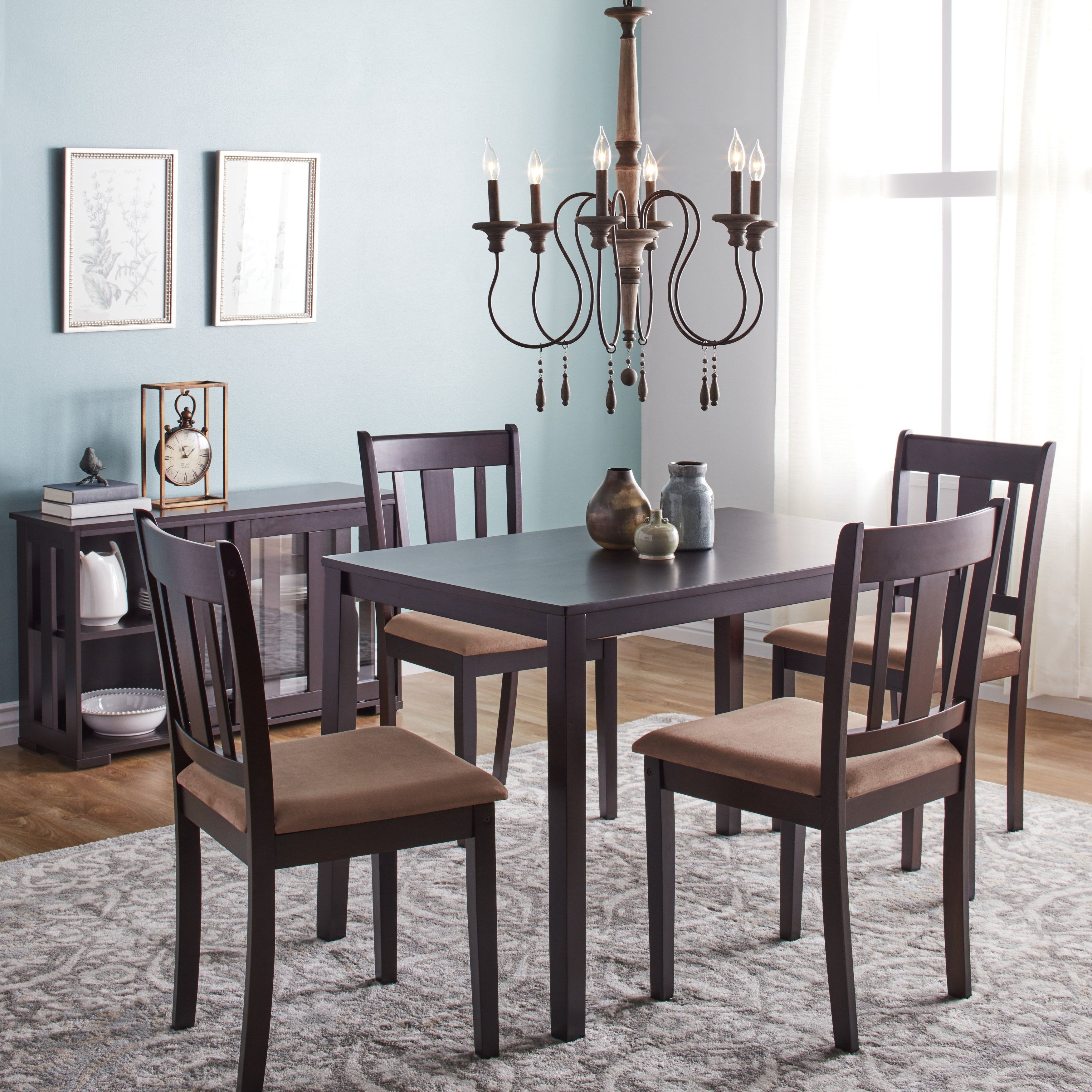 Buy 5 Piece Sets Kitchen & Dining Room Sets Online At Overstock Intended For Well Known Bedfo 3 Piece Dining Sets (View 8 of 20)