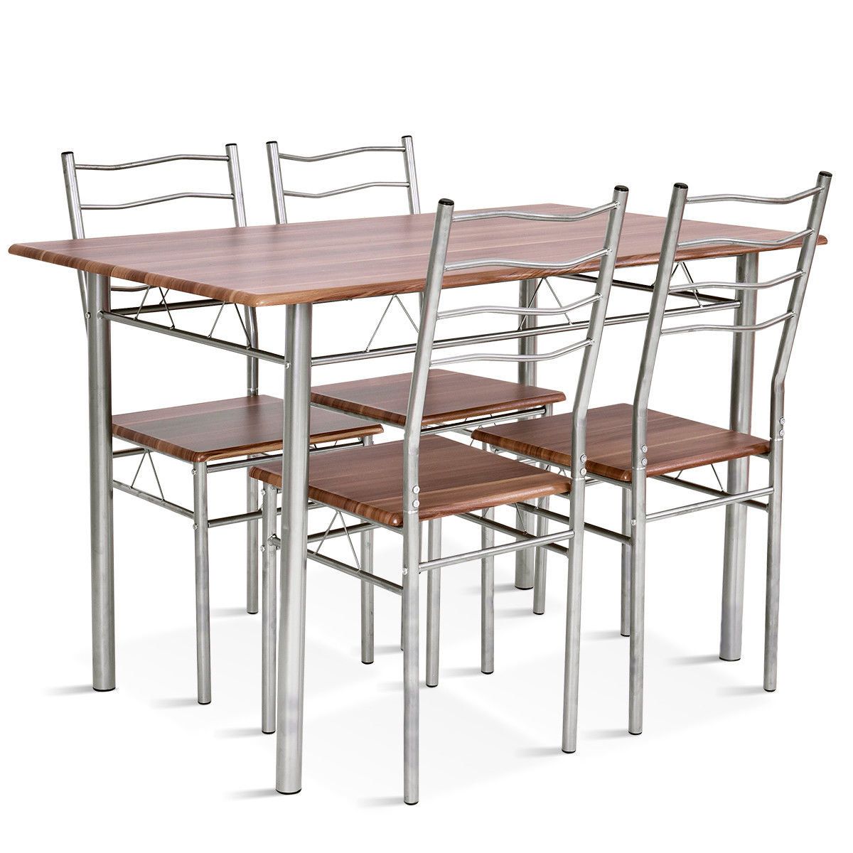 Casiano 5 Piece Dining Set In Popular Middleport 5 Piece Dining Sets (View 11 of 20)