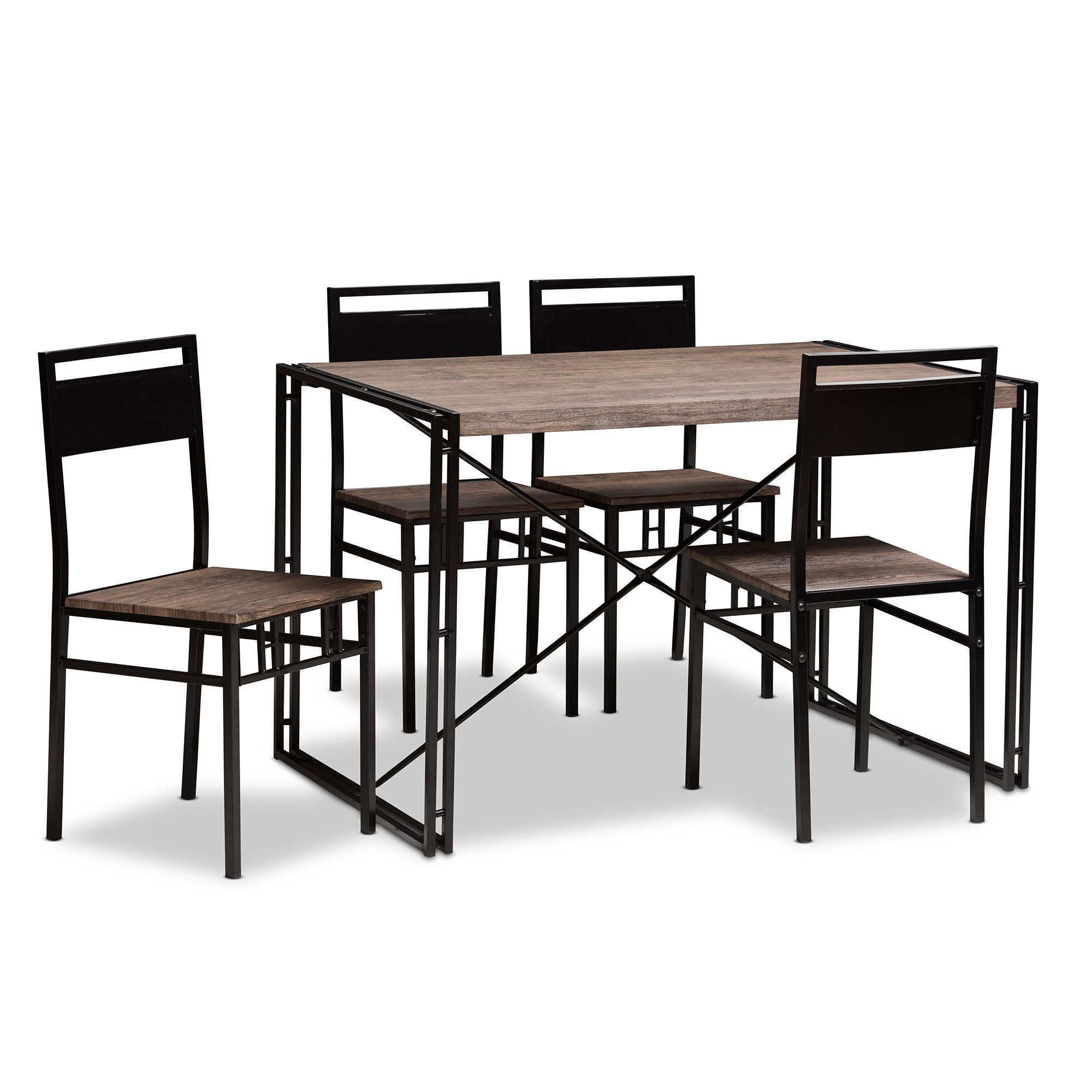 Current Mizell 5 Piece Dining Set With Regard To Stouferberg 5 Piece Dining Sets (View 1 of 20)