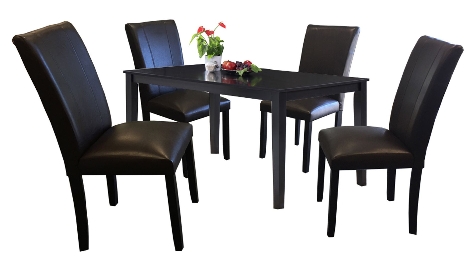 Famous Winston Porter Moorman 5 Piece Solid Wood Dining Set & Reviews Pertaining To Rarick 5 Piece Solid Wood Dining Sets (set Of 5) (View 5 of 20)