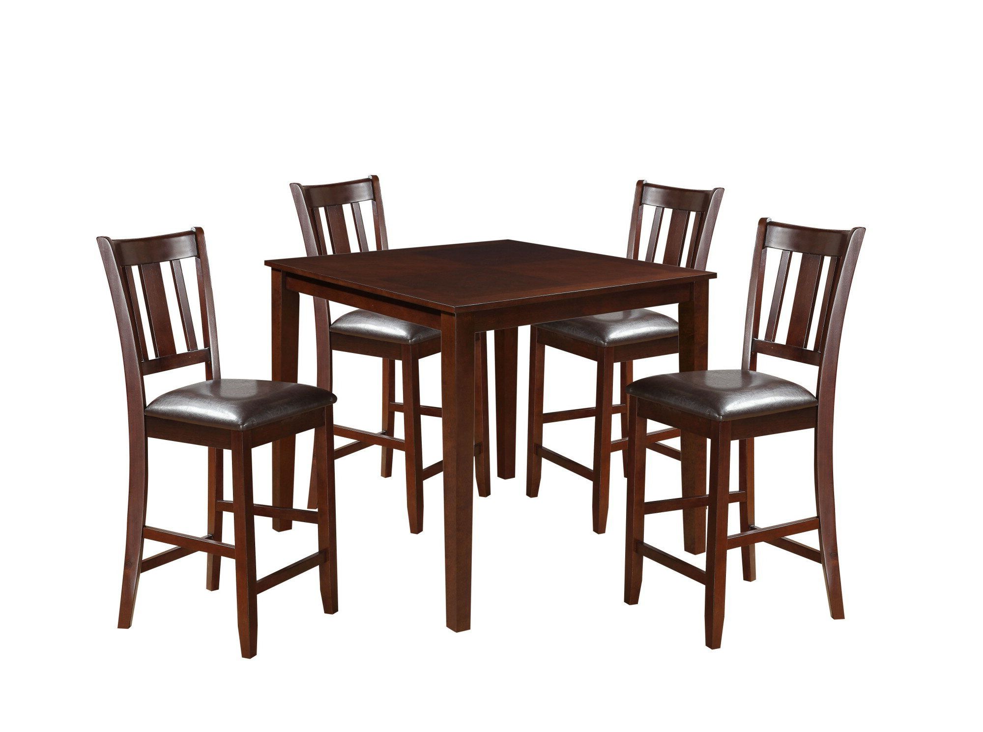 Fashionable Denzel 5 Piece Counter Height Breakfast Nook Dining Sets With Regard To Kroll 5 Piece Counter Height Dining Set (View 9 of 20)