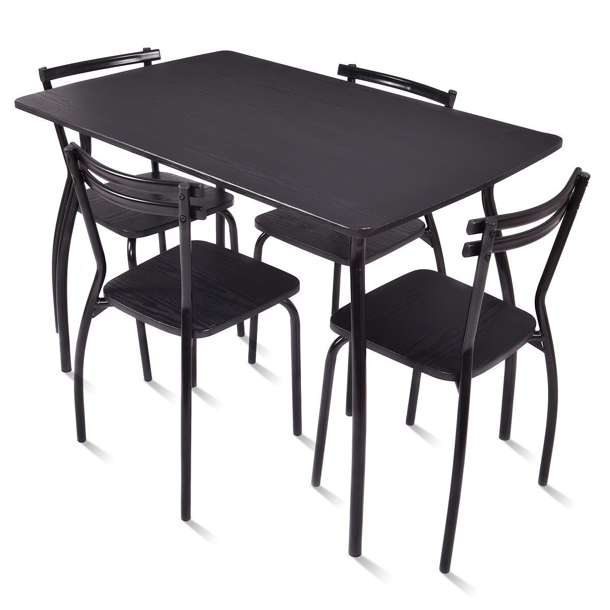 Honoria 3 Piece Dining Sets Pertaining To Fashionable Mulvey 5 Piece Dining Set (View 5 of 20)