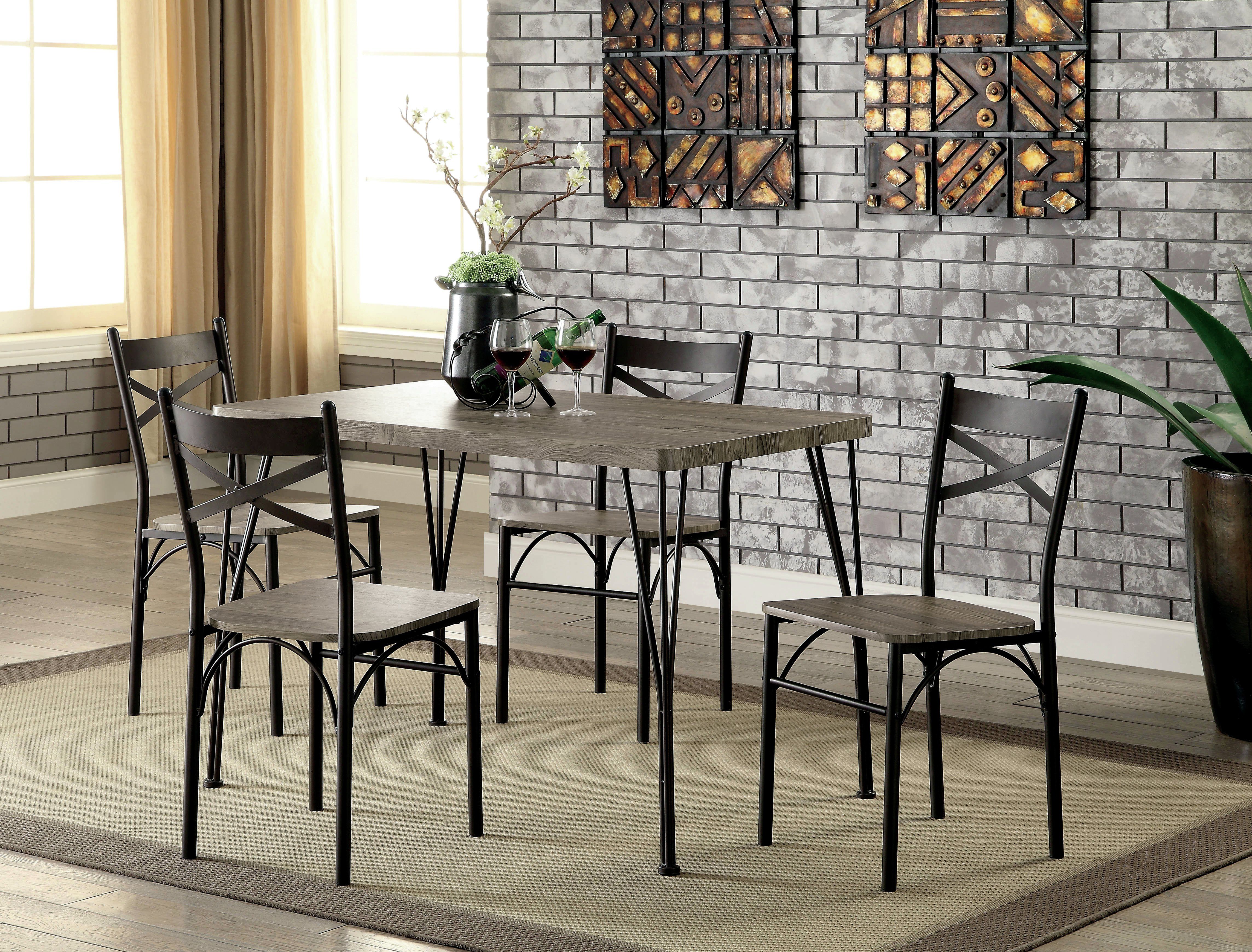 Kieffer 5 Piece Dining Sets In Best And Newest Middleport 5 Piece Dining Set (View 13 of 20)