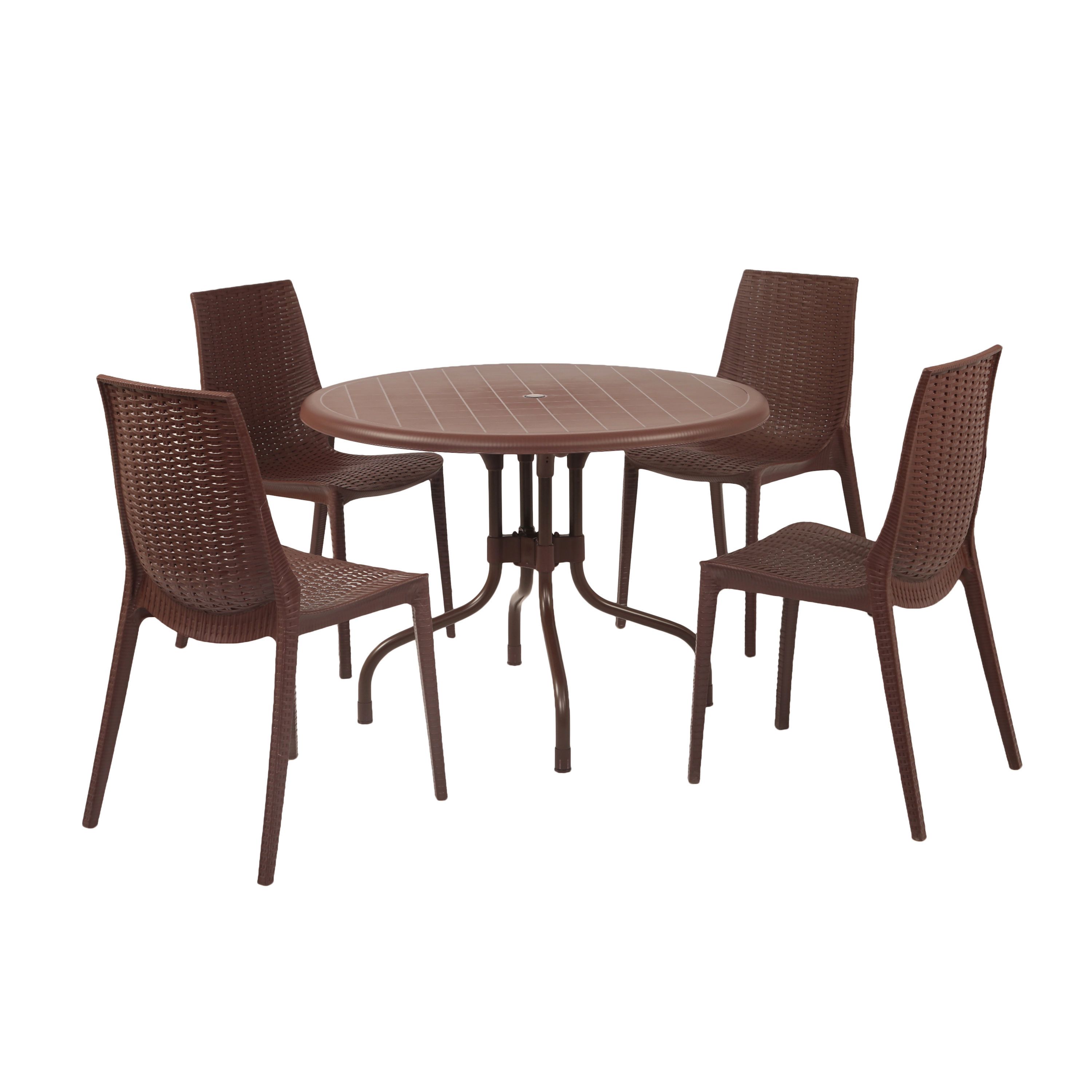 Miskell 5 Piece Dining Sets Regarding Fashionable Miskell Commercial Grade 5 Piece Dining Set (View 2 of 20)
