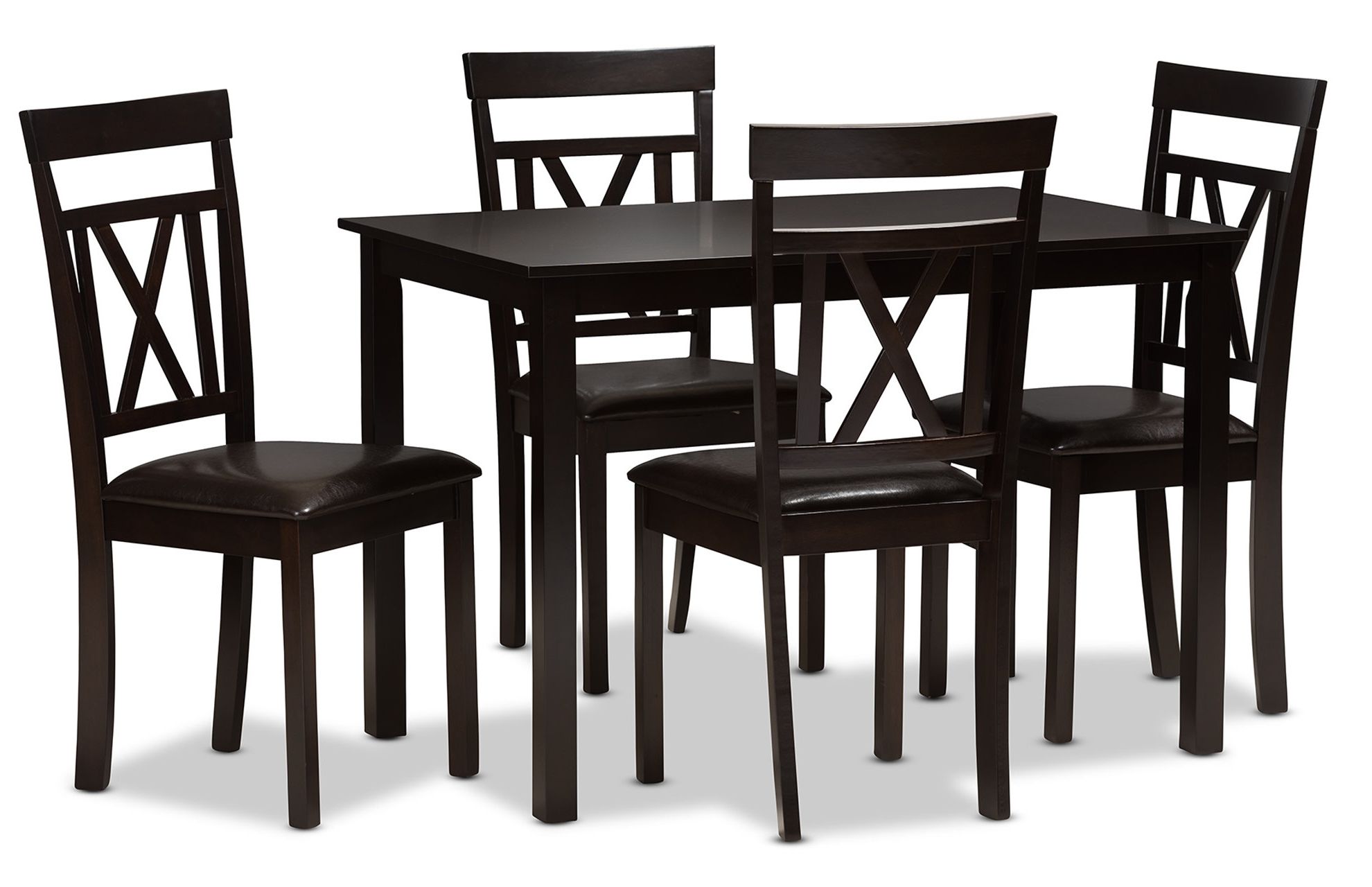 Most Recently Released Whitbey Modern And Contemporary 5 Piece Breakfast Nook Dining Set Within Pattonsburg 5 Piece Dining Sets (View 5 of 20)