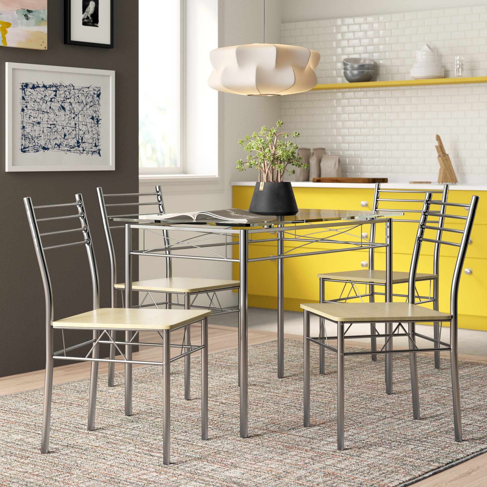 North Reading 5 Piece Dining Table Set For Most Popular North Reading 5 Piece Dining Table Sets (Photo 1 of 20)