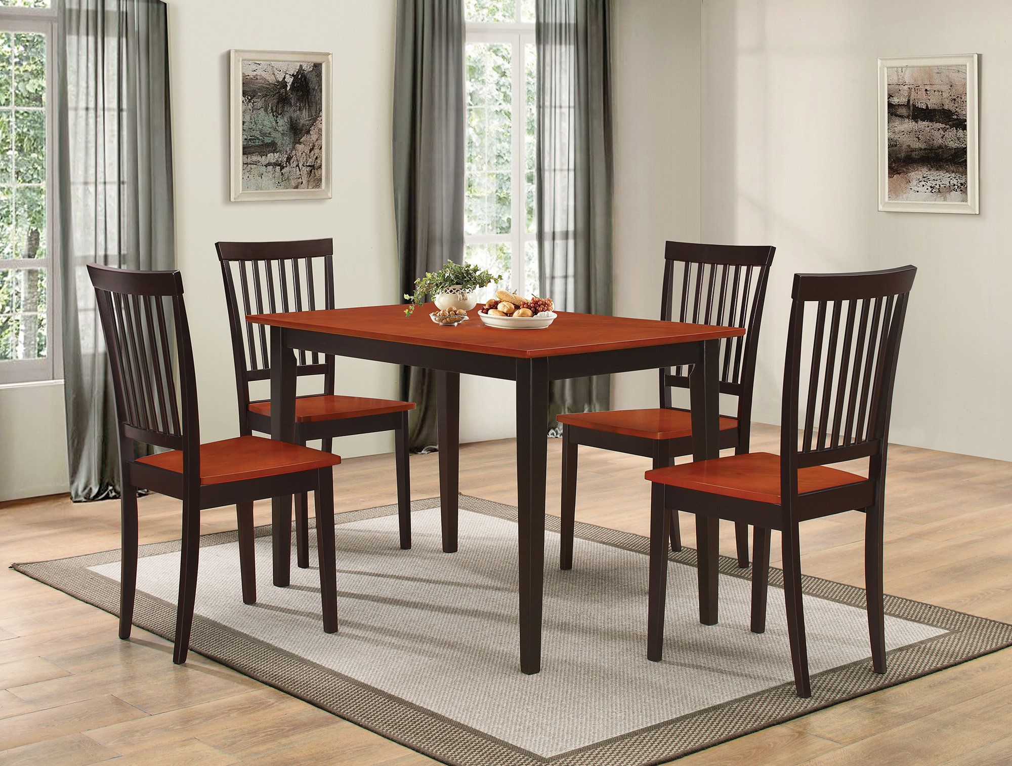 Pattonsburg 5 Piece Dining Set Throughout Most Current Pattonsburg 5 Piece Dining Sets (View 1 of 20)