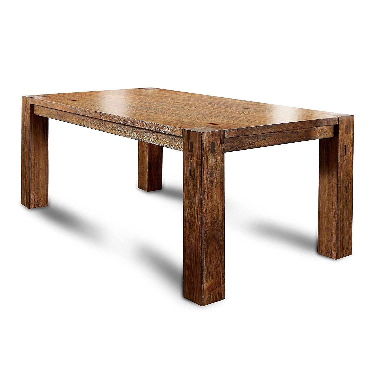Well Known Maynard 5 Piece Dining Sets In Furniture Of America Maynard Wooden Dining Table (View 19 of 20)