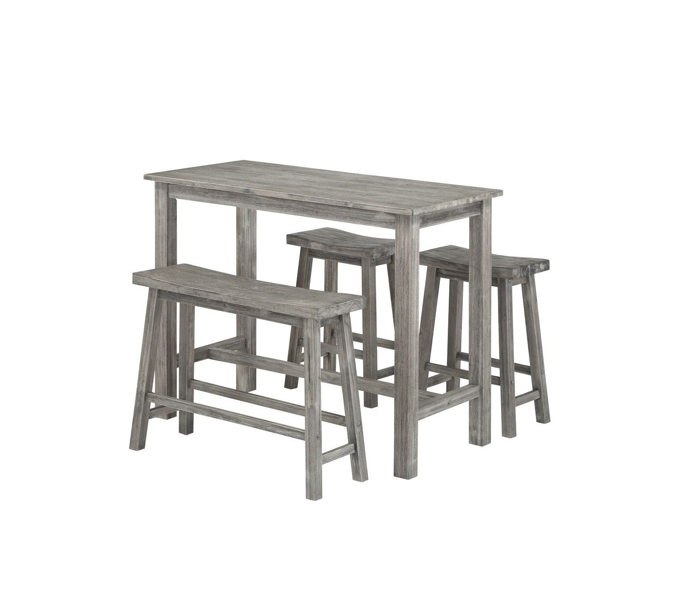 Well Liked Raymundo 4 Piece Pub Table Set Throughout Kerley 4 Piece Dining Sets (View 16 of 20)