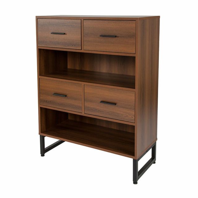 2020 Ebern Designs Cloquet Standard Bookcase Within Harkless Standard Bookcases (View 11 of 20)