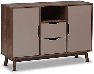 Amazon – Homes: Inside + Out Idi 161549 Wine Rack, Dark Inside Trendy Womack Sideboards (View 14 of 20)