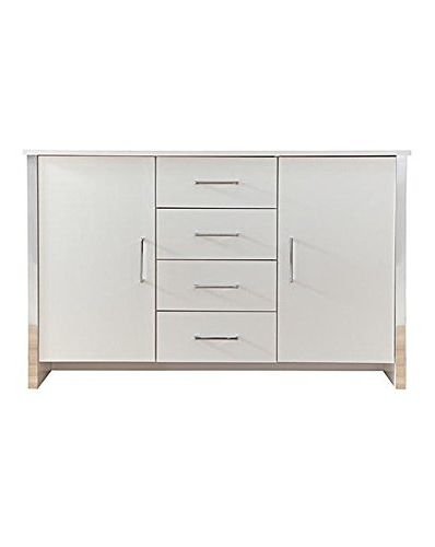 Aoe Performance 2 Door 4 Drawer Sideboard In White Ash In Best And Newest Gosport Sideboards (View 8 of 20)