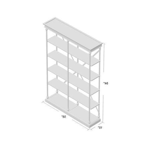 Beckwith Etagere Bookcase Regarding 2020 Beckwith Etagere Bookcases (View 9 of 20)