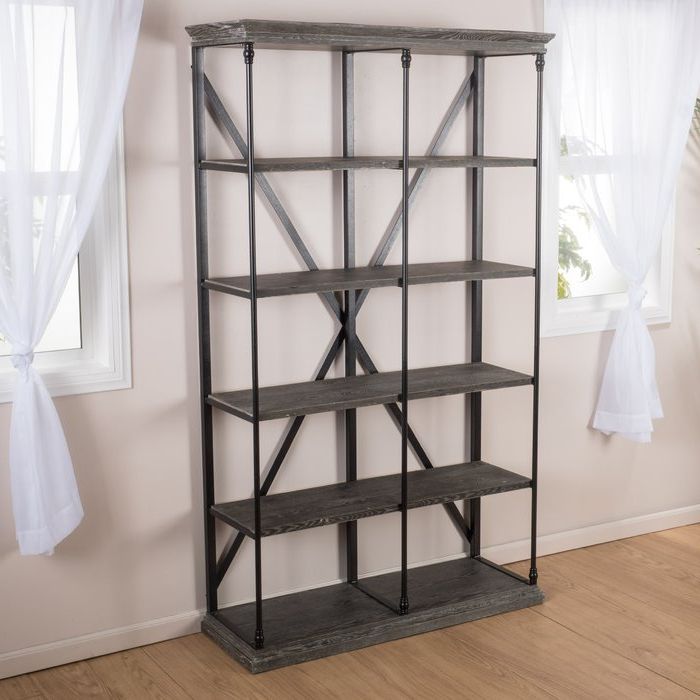 Beckwith Etagere Bookcases Pertaining To Well Liked Borgata Etagere Bookcase (View 14 of 20)