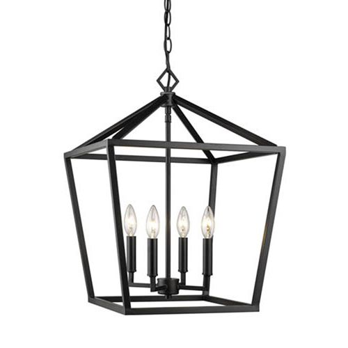 Bellacor Within Well Known 4 Light Lantern Square / Rectangle Pendants (Photo 24 of 30)