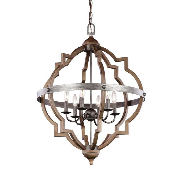 Bennington 6 Light Candle Style Chandelier With Preferred Bennington 4 Light Candle Style Chandeliers (View 7 of 30)