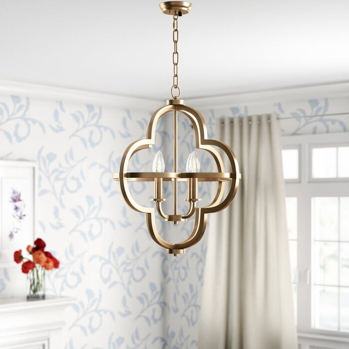 Best And Newest Reidar 4 Light Geometric Chandeliers Intended For Middleton 4 Light Single Geometric Chandelier (View 14 of 30)