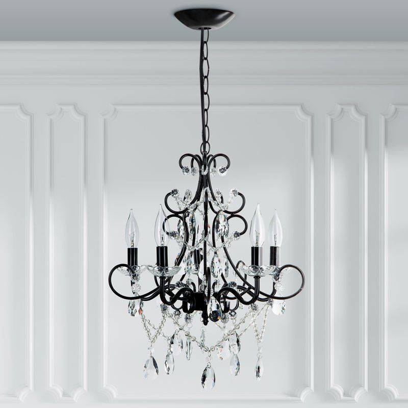 Blanchette 5 Light Candle Style Chandelier Intended For Most Popular Blanchette 5 Light Candle Style Chandeliers (Photo 1 of 30)