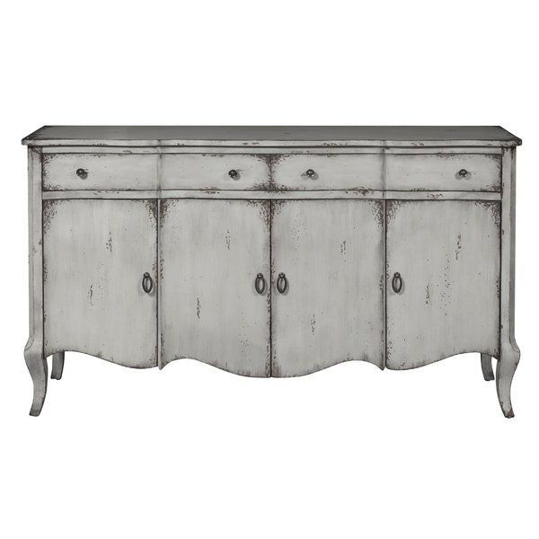 Bremner Credenzas Throughout Most Current This Bremner Distressed Credenza Delicate Details, Flirty (Photo 1 of 20)