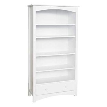 Davinci Mdb Book Case, White Inside Most Up To Date Mdb Standard Bookcases (View 2 of 20)