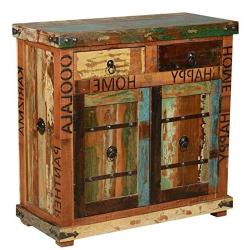 Favorite Dillen Sideboards Regarding Rustic Solid Reclaimed Wooden Modern Antique Handmade (View 10 of 20)