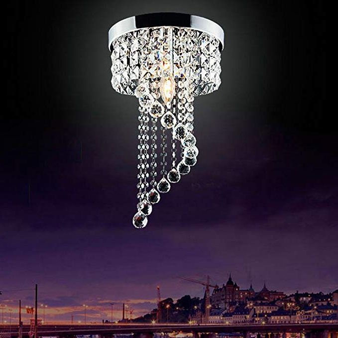 Favorite Modern Led Bulb Ceiling Light Pendant Fixture Lighting Crystal Chandelier In Sinead 4 Light Chandeliers (View 29 of 30)