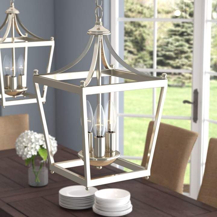 Gabriella 3 Light Lantern Chandeliers For Well Liked Birch Lane Heritage Gabriella 3 Light Lantern Chandelier (Photo 14 of 30)