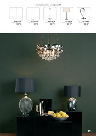 Gisselle 4 Light Drum Chandeliers Throughout Favorite Dar The Lighting Catalogue 2017 18 Part 2kes Lighting (View 25 of 30)