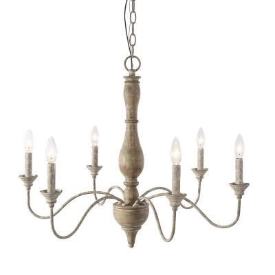 Hamza 6 Light Candle Style Chandeliers Inside Best And Newest Candle Style – Chandeliers – Lighting – The Home Depot (Photo 29 of 30)