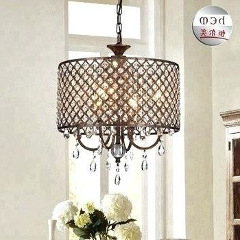 Iron And Crystal Chandelier – Reyaustell (View 29 of 30)