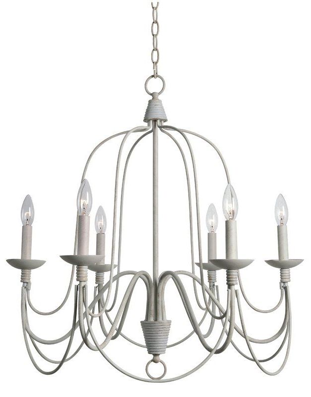 Kollman 6 Light Candle Style Chandelier (Photo 15 of 30)