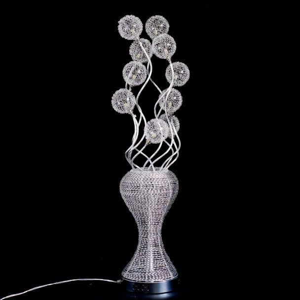 Large Aluminum Led Lamp Flower Vase – Clea Within Most Up To Date Clea 3 Light Crystal Chandeliers (Photo 14 of 30)