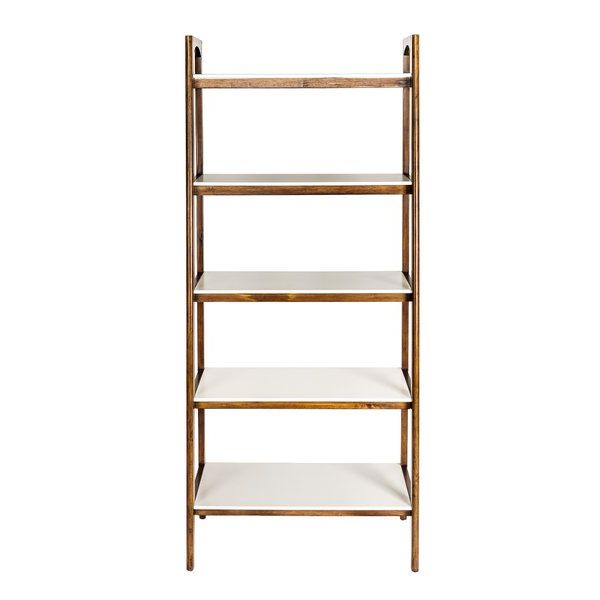 Modern & Contemporary Ladder Bookshelf Desk (View 14 of 20)