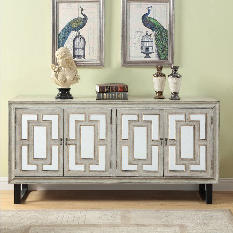 Most Current Ethelinda Media Credenza In  (View 1 of 20)