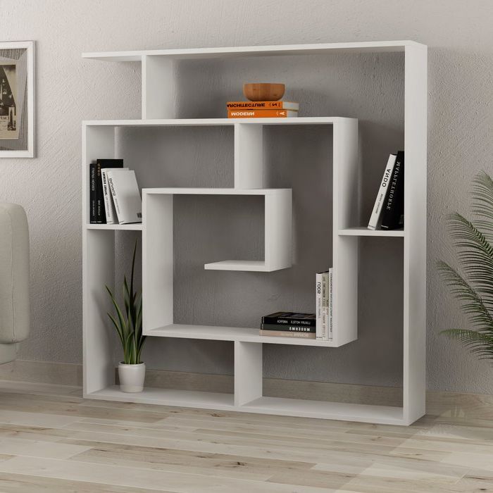 Most Recently Released Mckibben Geometric Bookcase In Carnageeragh Geometric Bookcases (View 9 of 20)
