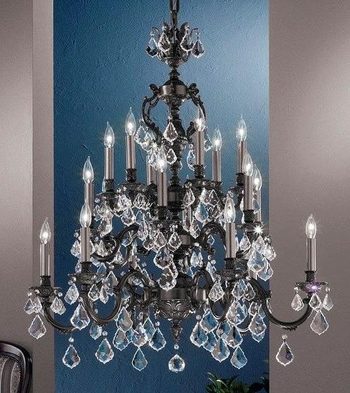 Most Up To Date Aurore 4 Light Crystal Chandeliers Regarding Cheap Crystal Chandelier – Agendamacher (View 20 of 30)