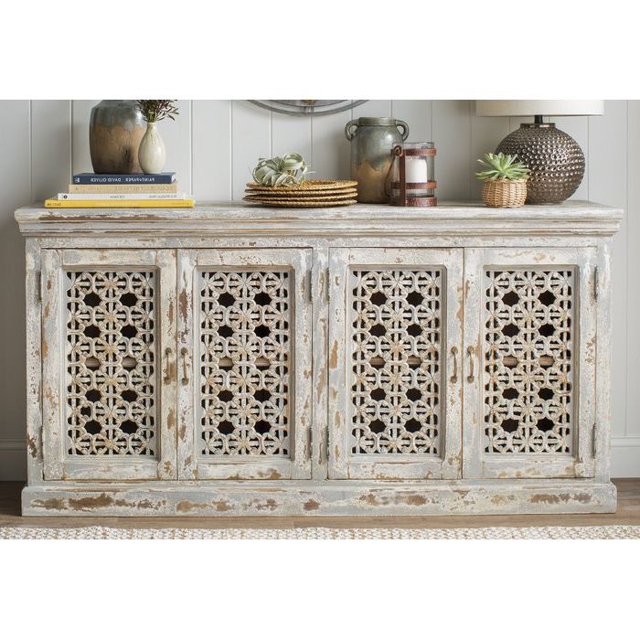 Newest Elayna Sideboard Throughout Fugate 2 Door Credenzas (View 13 of 20)