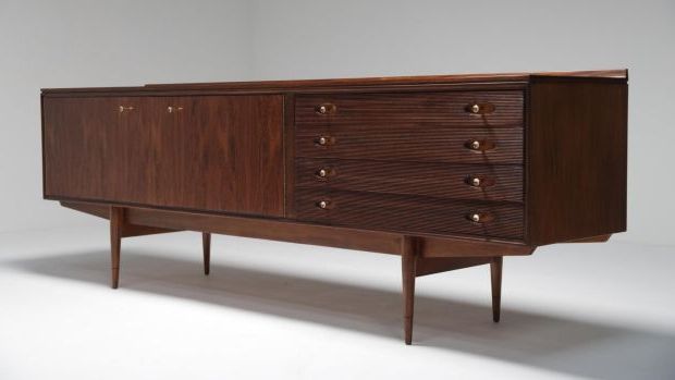 Newest Mid Century Furniture Basks In 'mad Men' Momentum Inside Arminta Wood Sideboards (View 19 of 20)