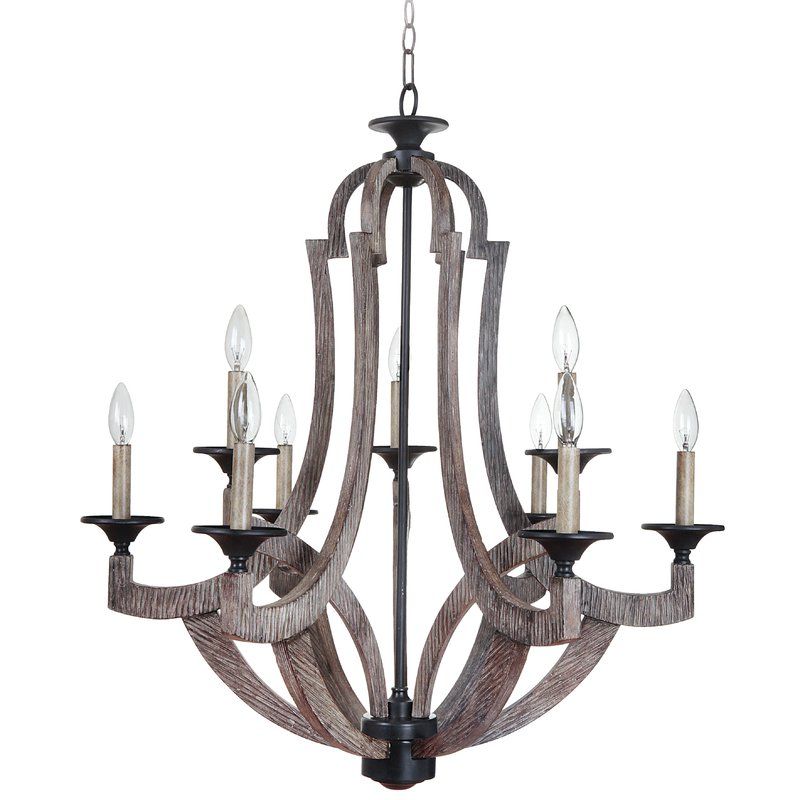 Preferred Biddlesden 9 Light Candle Style Chandelier With Camilla 9 Light Candle Style Chandeliers (View 7 of 30)