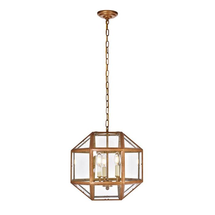 Preferred Shipststour 3 Light Globe Chandeliers Intended For Burkeville 3 Light Geometric Chandelier (View 16 of 30)