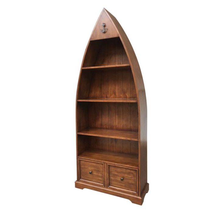 Ryker Standard Bookcases In Current Vella Boat Standard Bookcase (View 13 of 20)