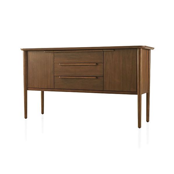 Tate Walnut Midcentury Sideboard + Reviews (View 8 of 20)