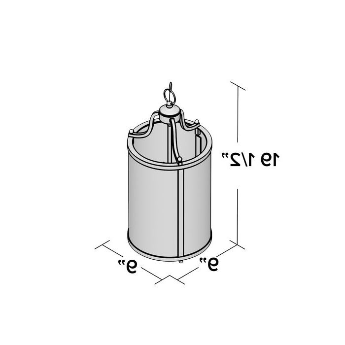 Tessie 3 Light Lantern Cylinder Pendant Within Recent Tessie 3 Light Lantern Cylinder Pendants (Photo 21 of 30)