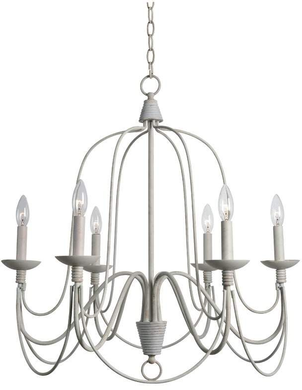 Watford 6 Light Candle Style Chandeliers Regarding 2020 Three Posts Watford 6 Light Candle Style Chandelier In  (View 4 of 30)