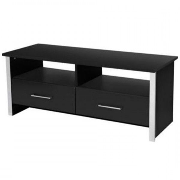 Well Known Gosport 2 Drawer Entertainment Unit – Black Ash For Gosport Sideboards (View 15 of 20)