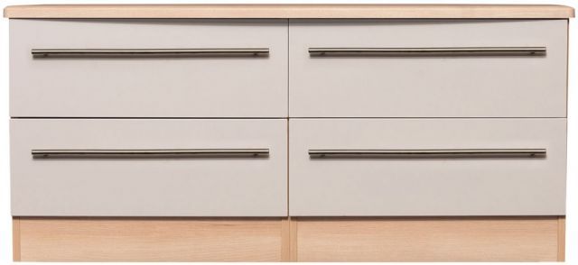 Well Known Gosport Pale Wood & Linen White Bed Box Throughout Gosport Sideboards (View 20 of 20)